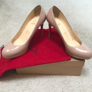 Christian Louboutin New Simple Pump 100 Size 39.5